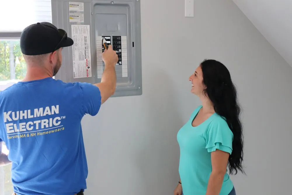 Expert electrician providing wiring installation in North Billerica, MA - Kuhlman Electric