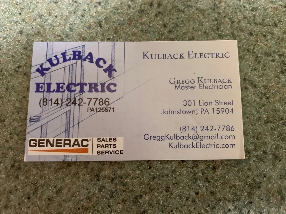 Slide of Kulback Electric