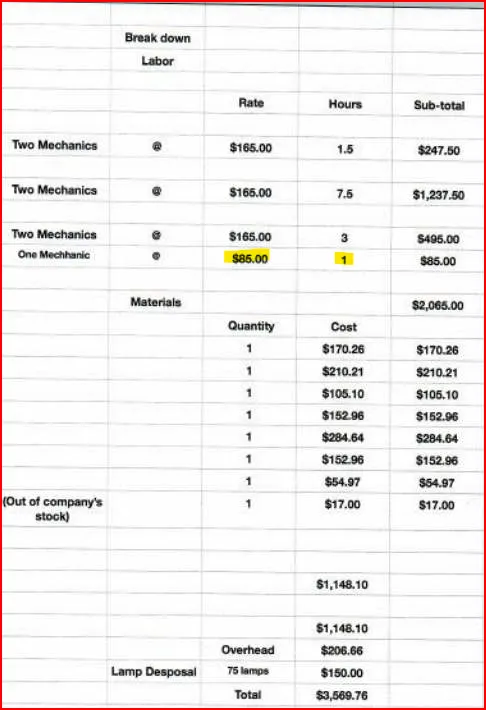 Slide of Kwik Service Electric