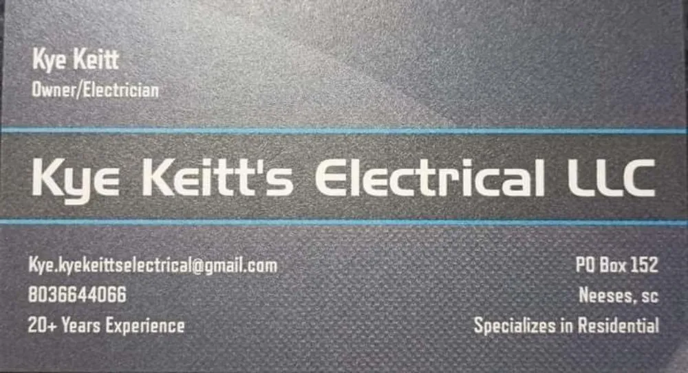Expert wiring installation service in Neeses, SC - Kye Keitt's Electrical