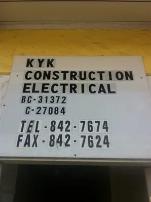 KYK Electrical LLC Logo