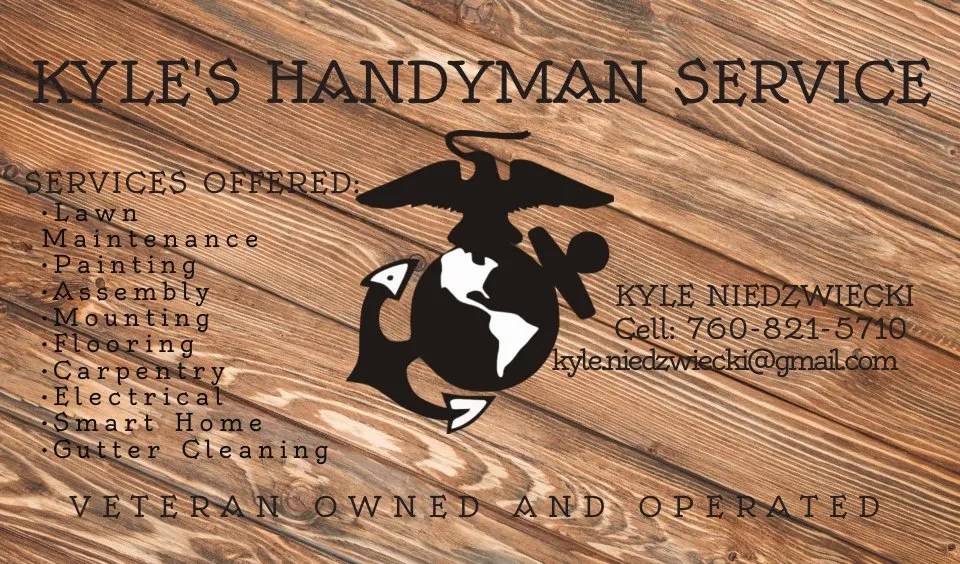 Slide of Kyle's Handyman Service
