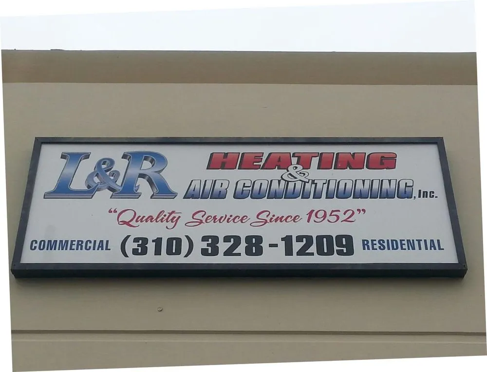 Slide of L & R Heating & Air Conditioning