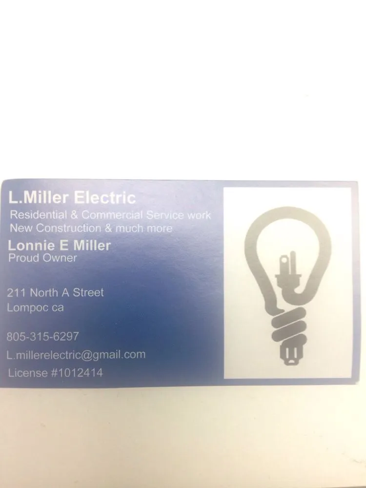 Slide of L. Miller Electric