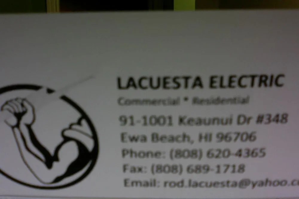 Slide of Lacuesta Electric