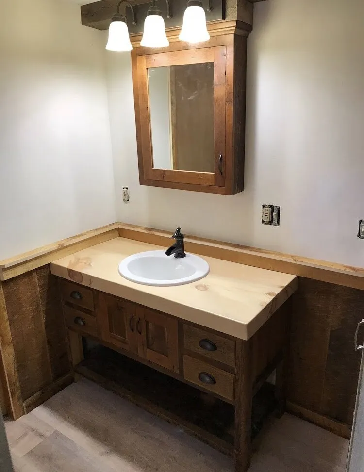 Slide of Lake George Building and Restoration