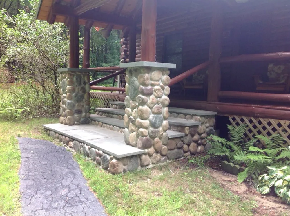 Slide of Lake George Building and Restoration