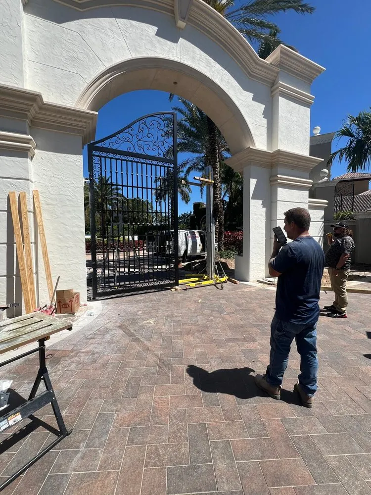 Slide of Lancaster Electric Gate & Installation