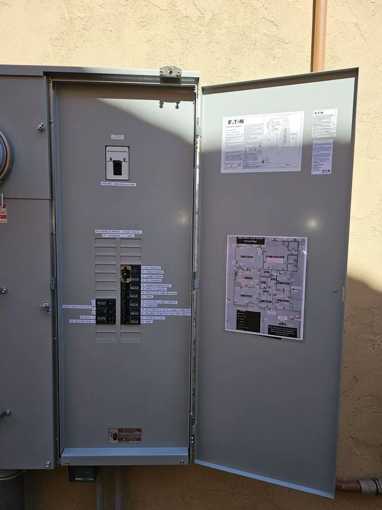 Slide of Landers Electric