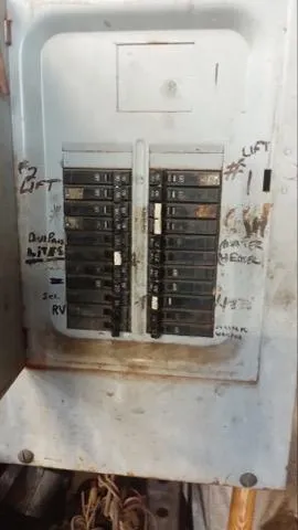 Slide of Landfair Electric and Paint