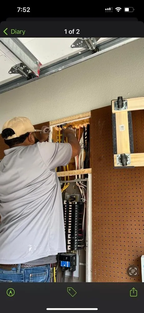 Slide of Landis Electric