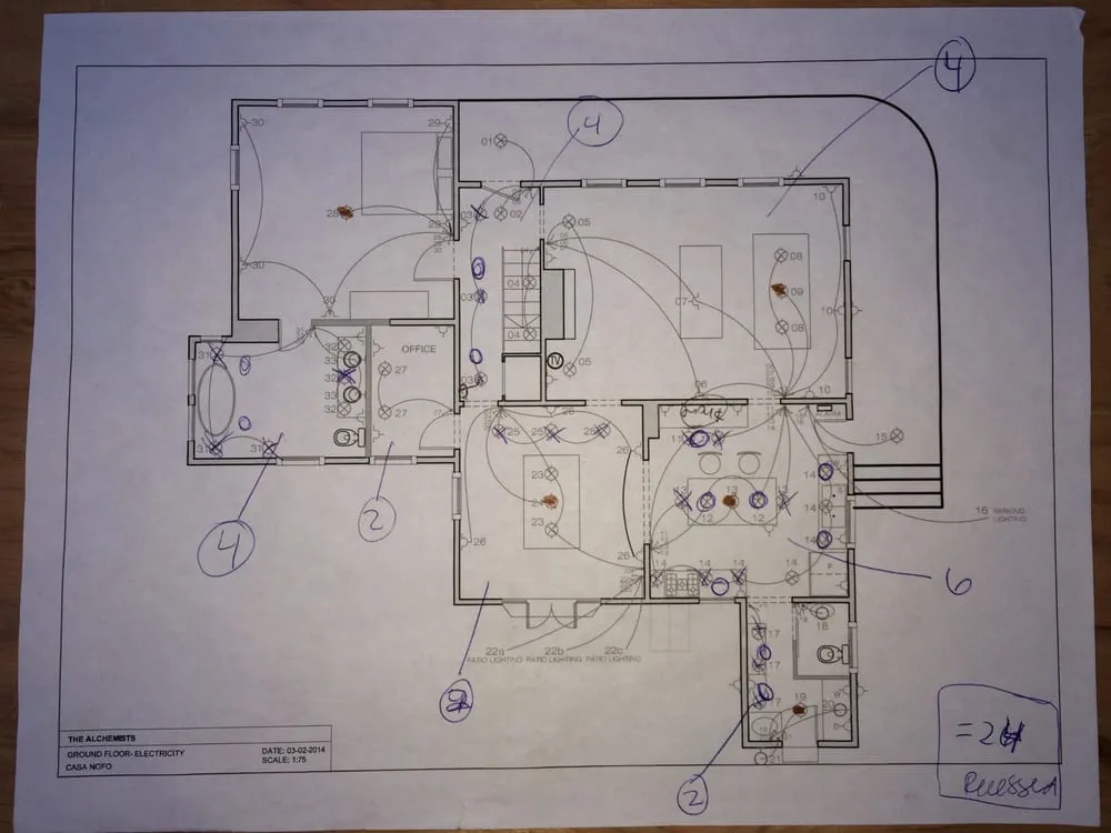 Slide of Landmark Electrical Design