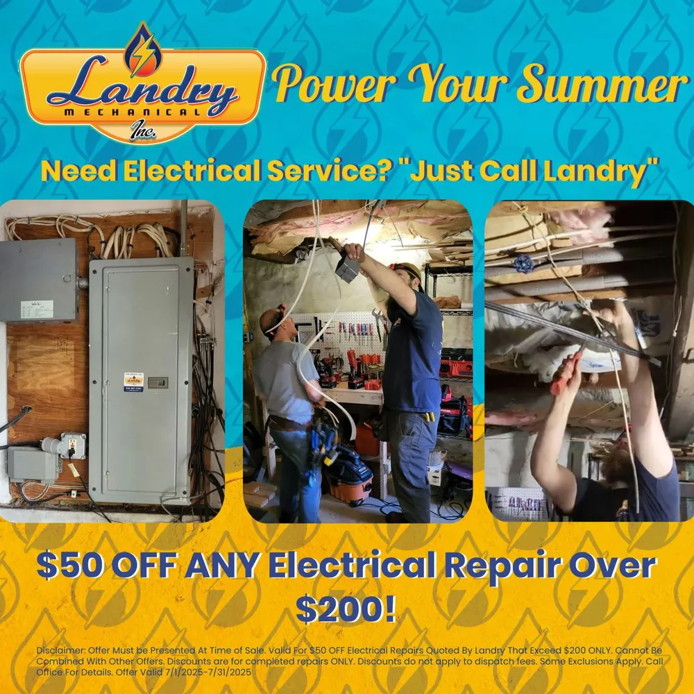 Slide of Landry Mechanical