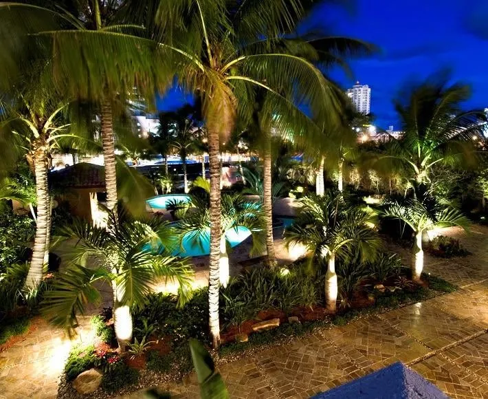 Slide of Landscape Lighting of Miami