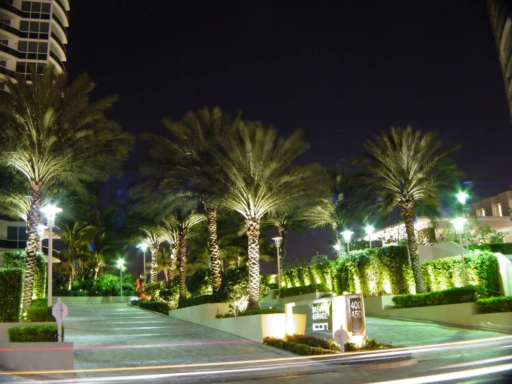 Slide of Landscape Lighting of Miami