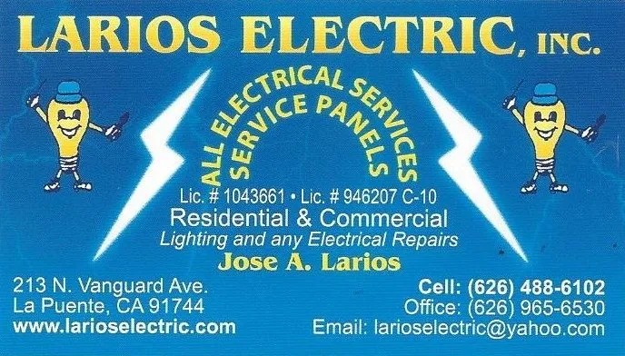 Slide of Larios Electric