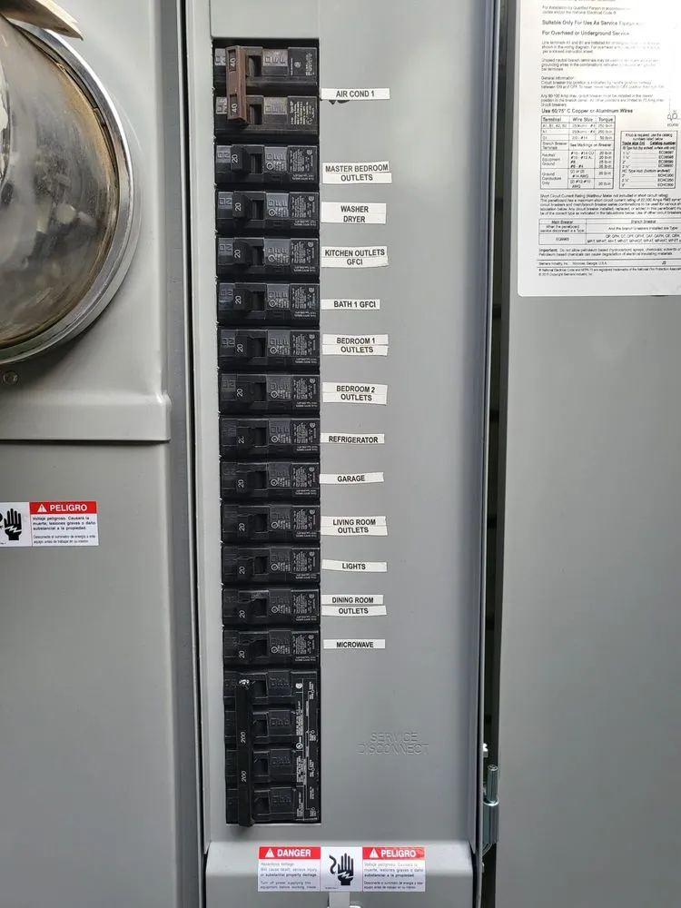 Slide of Larios Electric