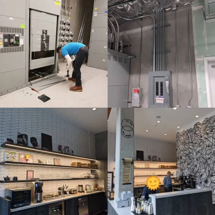 Slide of Laser and Sons Electric