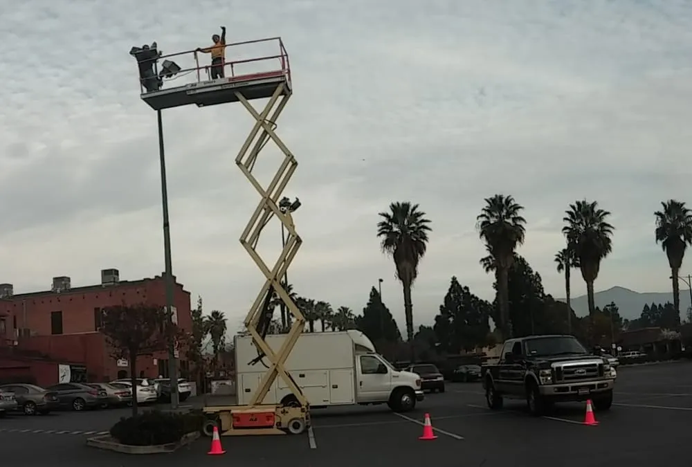 Slide of Laser and Sons Electric