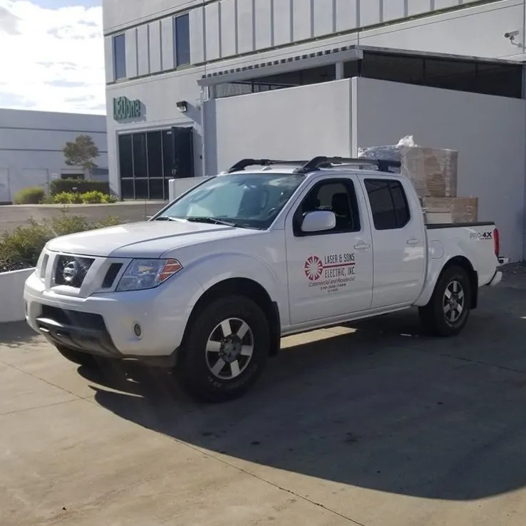 Slide of Laser and Sons Electric