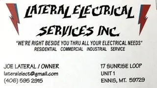 Slide of Lateral Electrical Services