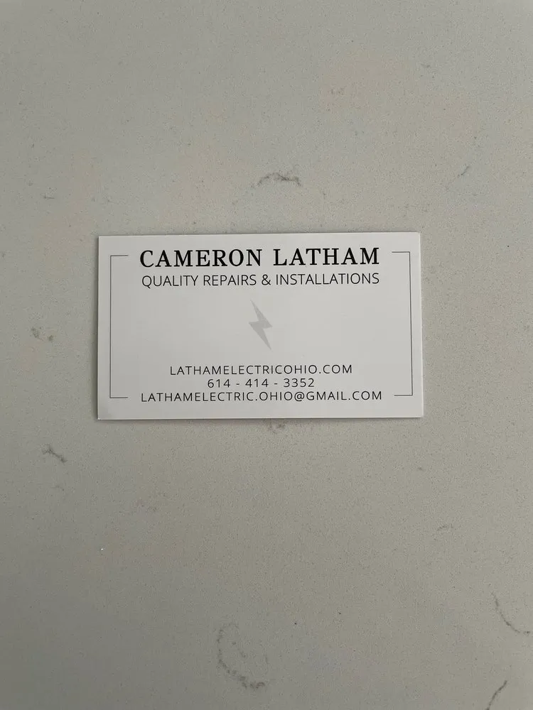 Slide of Latham Electric