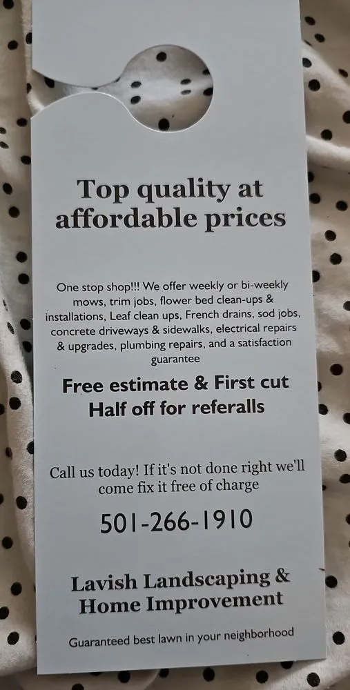 Slide of Lavish Landscaping & Home Improvement