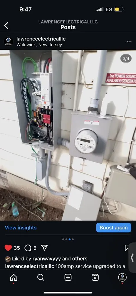 Emergency wiring installation experts serving Vauxhall, NJ - Lawrence Electrical