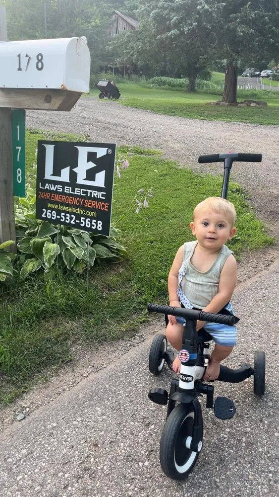 Slide of Laws Electric