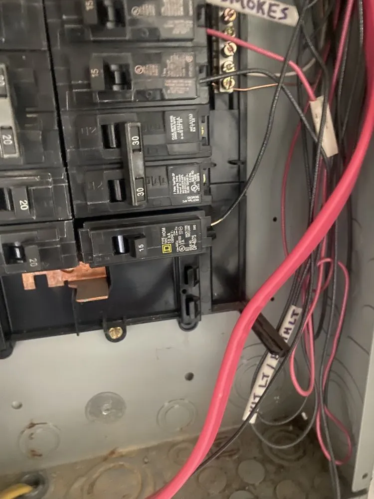 Slide of LBJ The Electrician