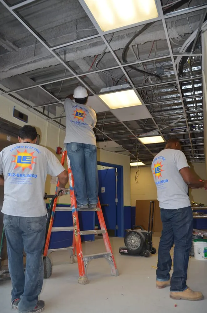 Certified lighting installation in ,  by Leader Electric