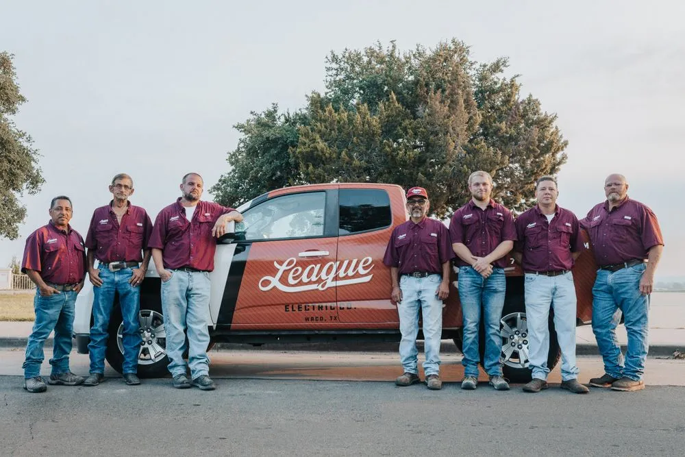 Slide of League Electric