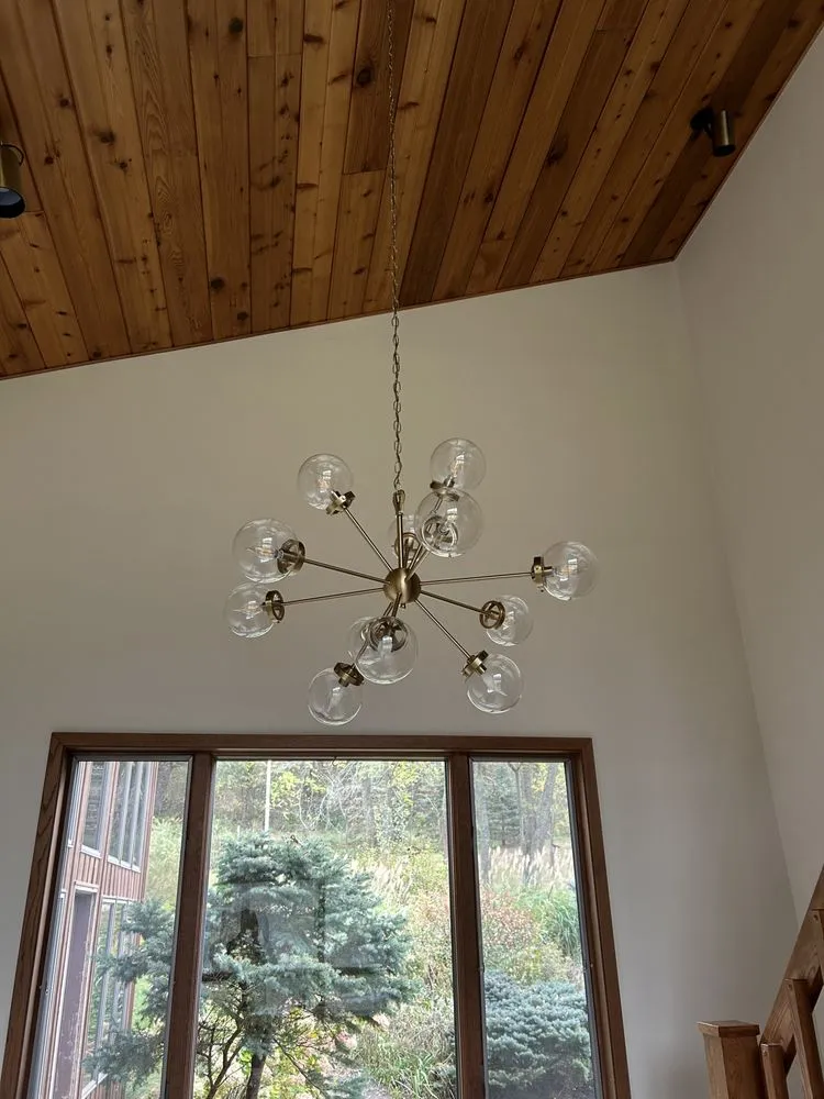 Expert lighting installation in La Farge, WI by Leatherberry Electric