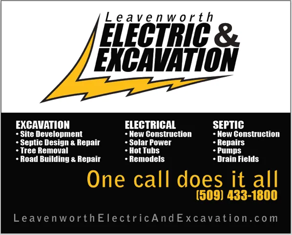 Slide of Leavenworth Electric & Excavation