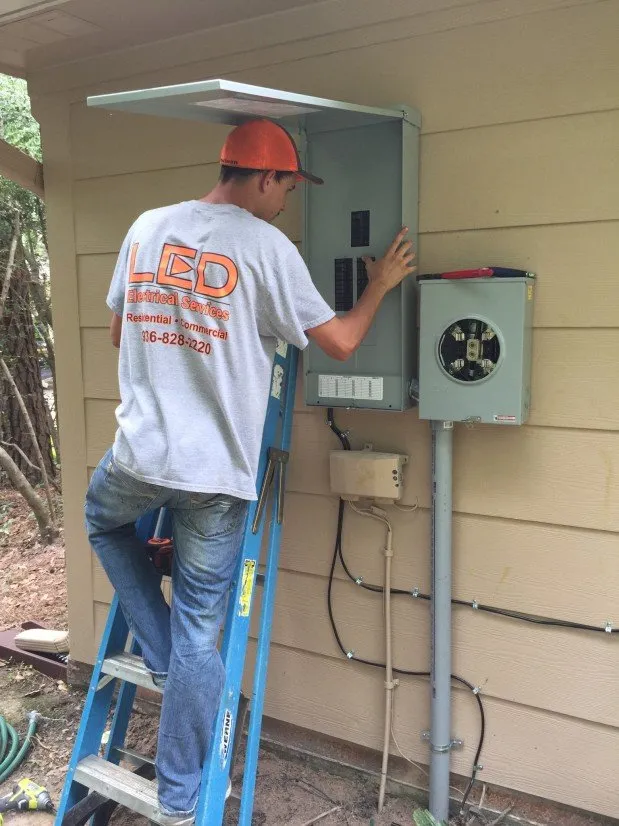 Slide of LED Electrical Services