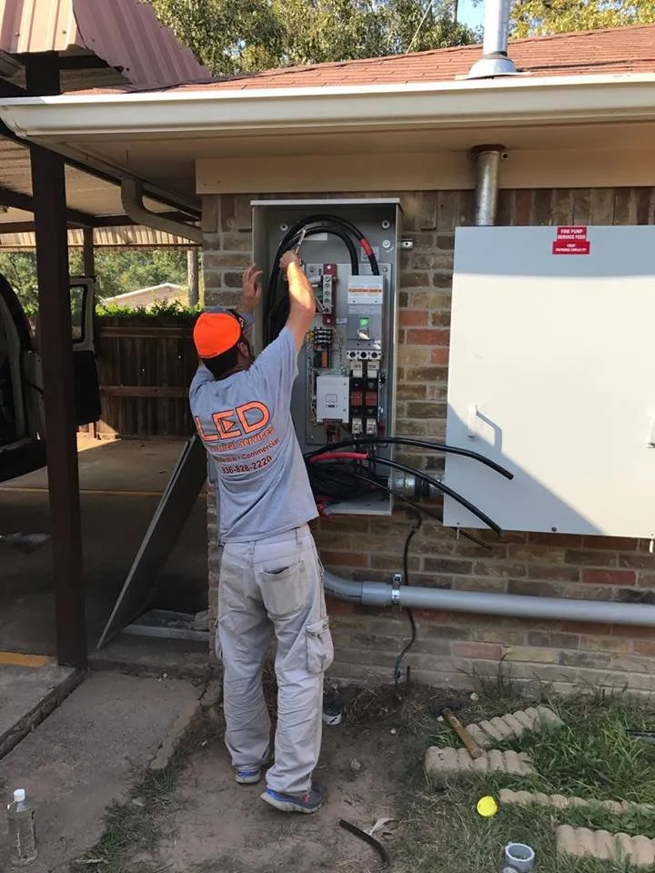 Slide of LED Electrical Services