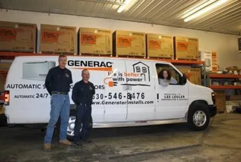 Slide of Lee Legler Construction