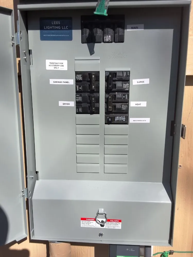 Slide of Lees Lighting