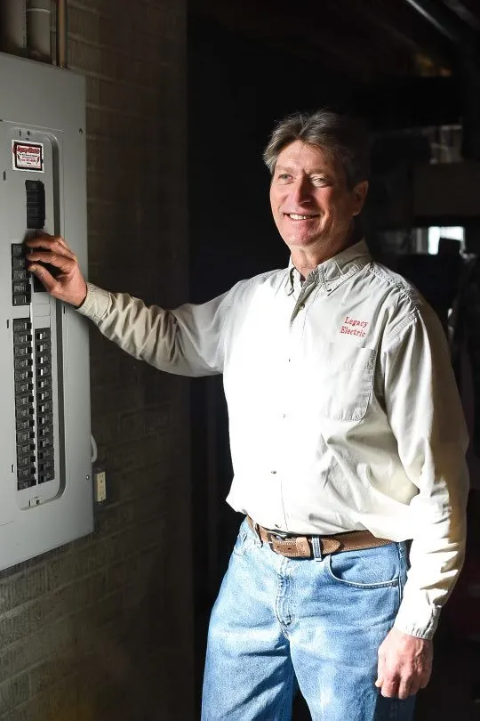 Slide of Legacy Electric