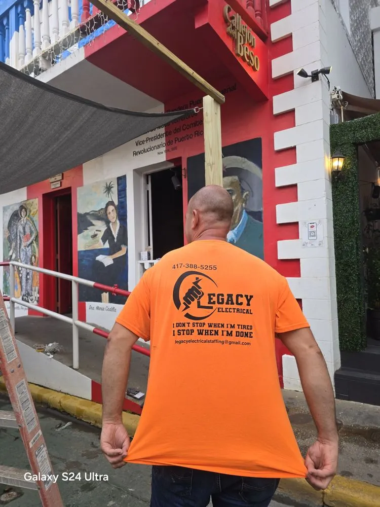 Professional lighting installation in Reeds, MO by Legacy Electrical Staffing