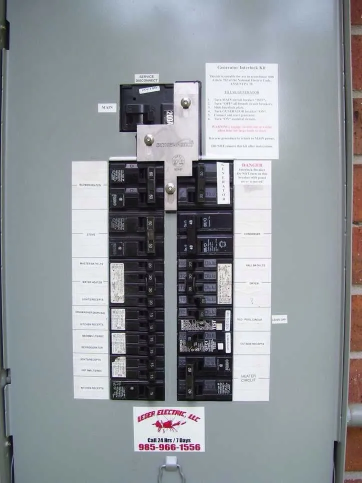 Slide of Leger Electric