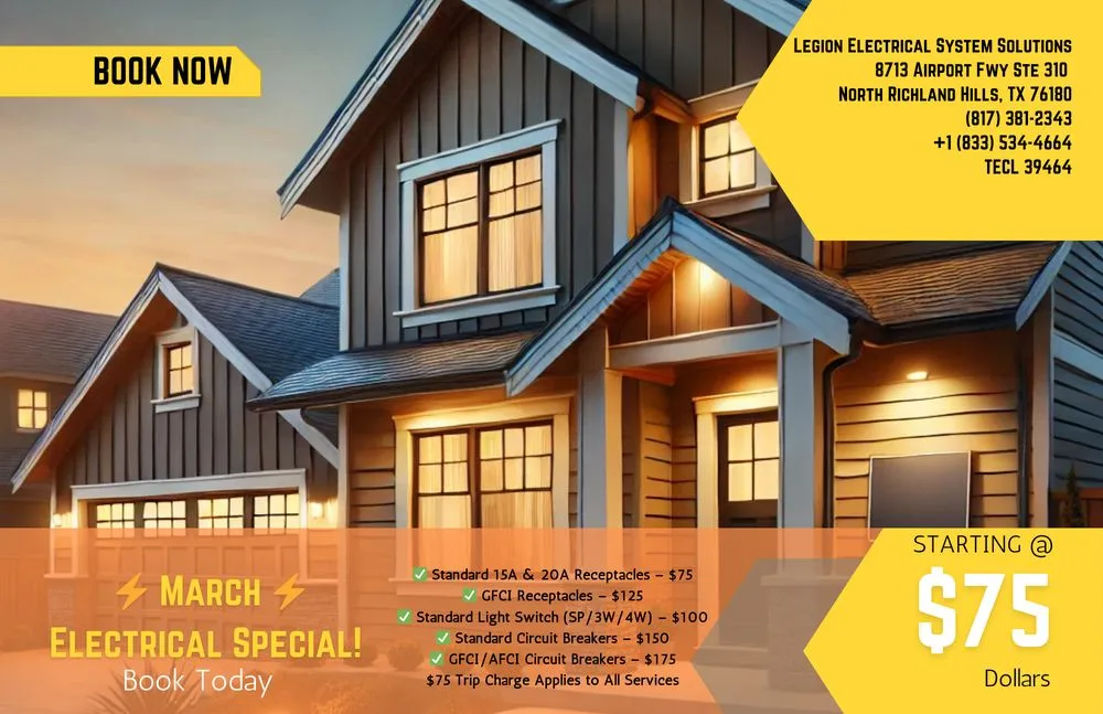 Slide of Legion Electrical System Solutions