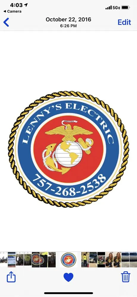 Professional electrician providing wiring installation in Tidewater Chesapeake, VA - Lenny's Electric