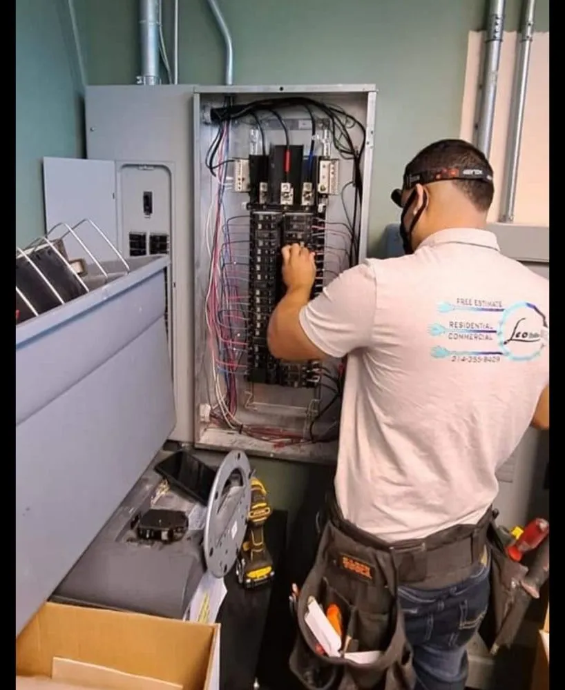 Slide of Leo Electric Service