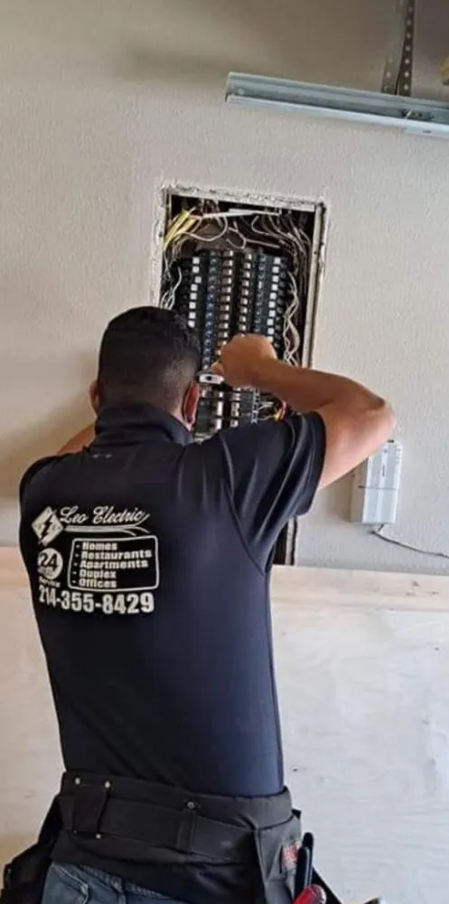 Slide of Leo Electric Service