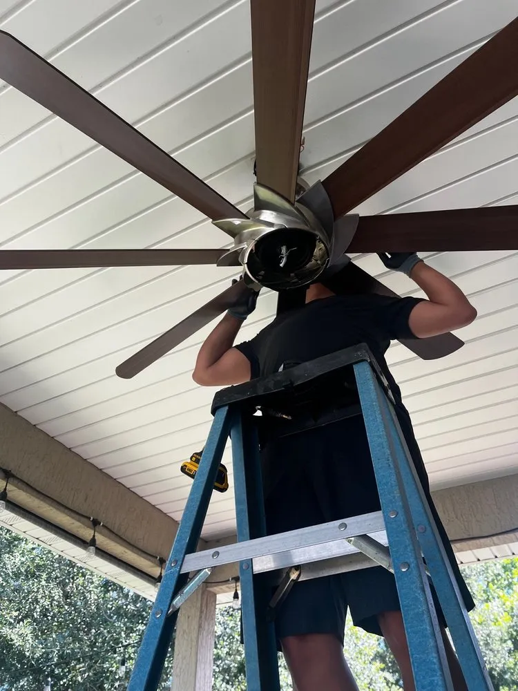 Trusted electrician providing panel upgrade in , 