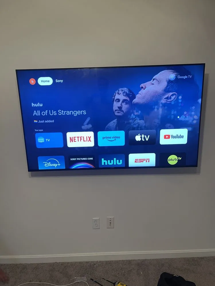 Slide of LeoCam TV Mounting Electrical and HVAC Services