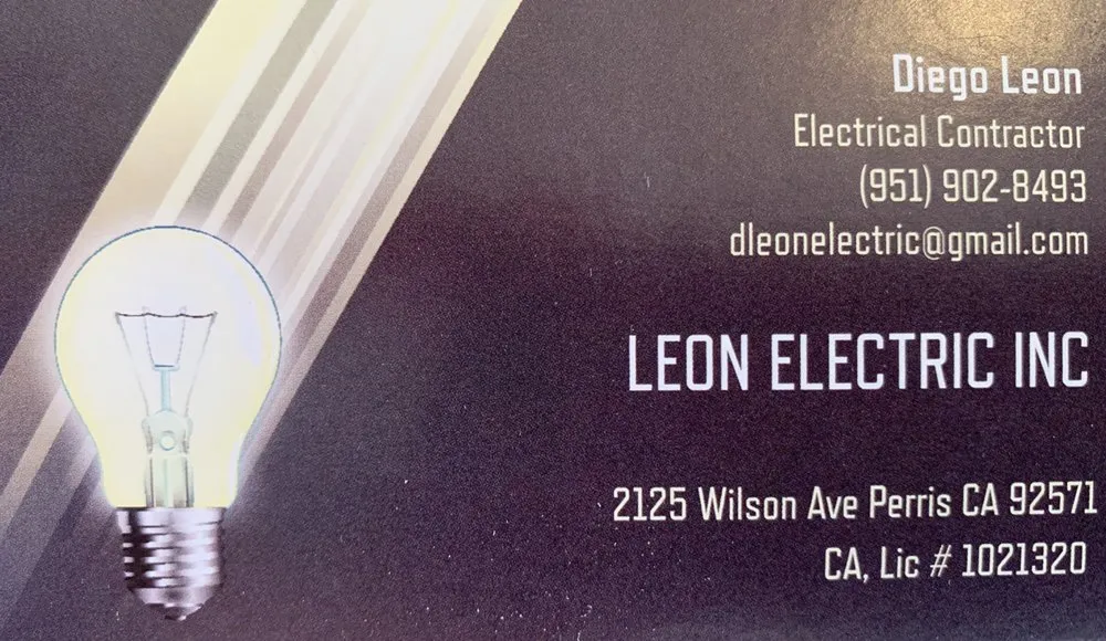 Slide of Leon Electric
