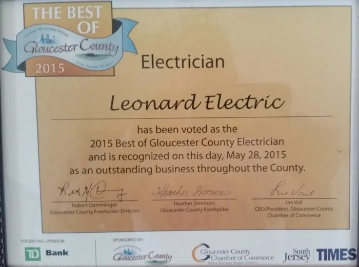 Slide of Leonard Electric