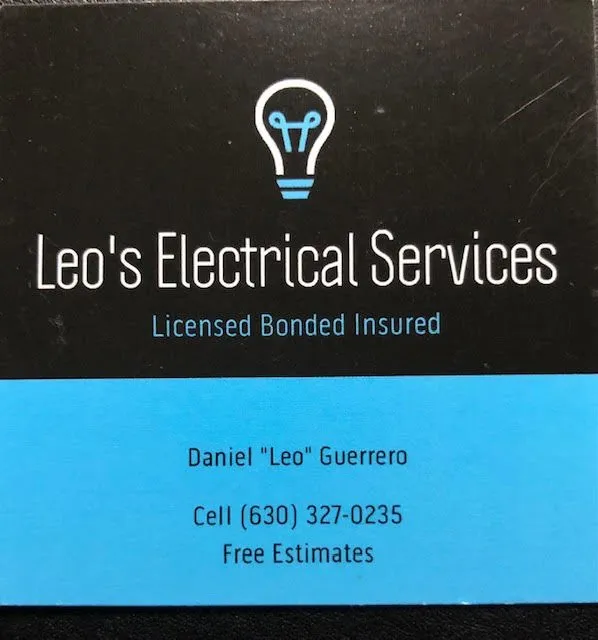 Slide of Leo's Electrical Services